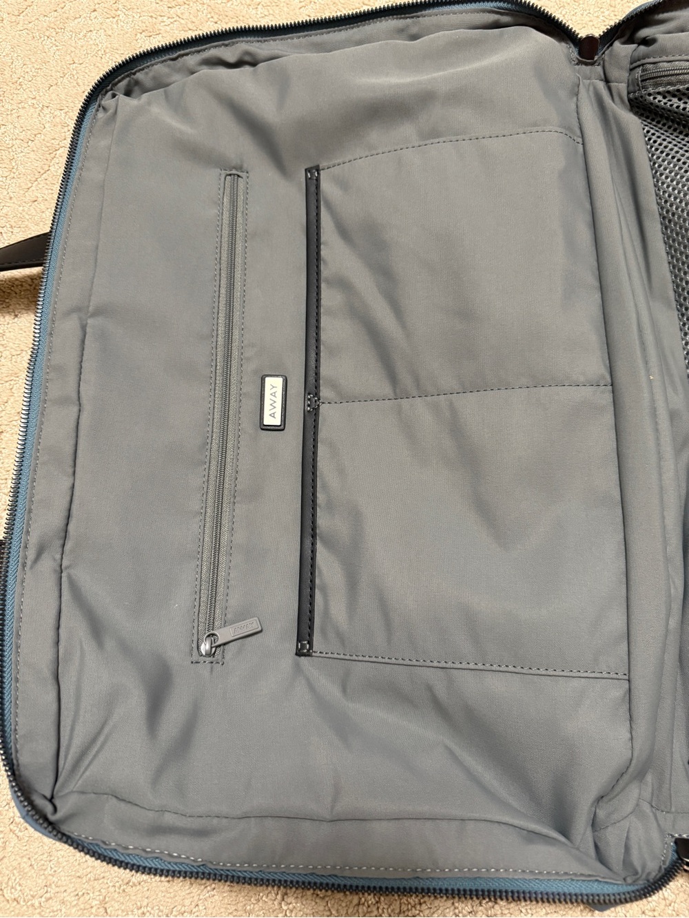 Away The Everywhere Bag in Coast Blue - Picture 13 of 16